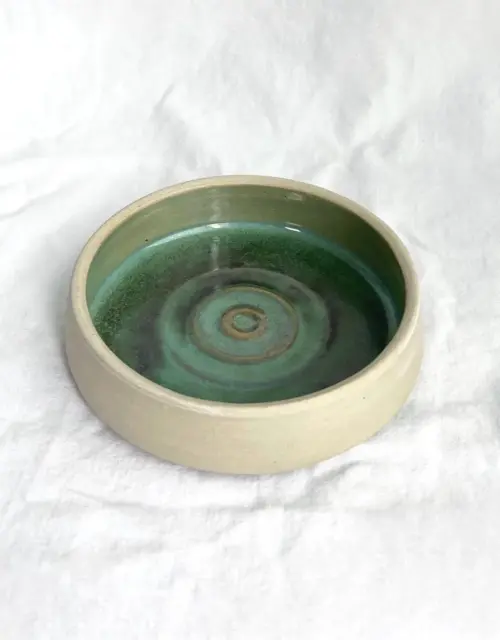 Handmade ceramic pet bowl